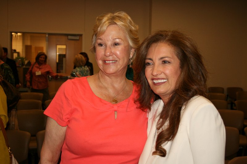Helen Widener and Dr. Elba Garcia